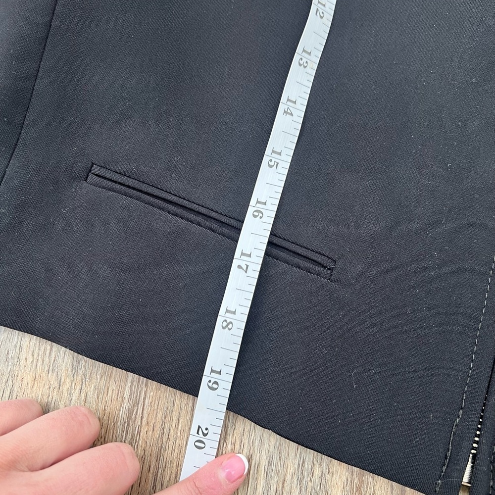 Zara Black Zip-Up Jacket - Picture 6 of 6